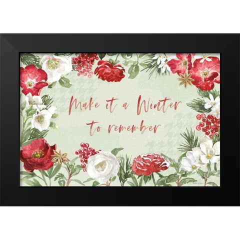 Rustic Season I Black Modern Wood Framed Art Print by Grove, Beth