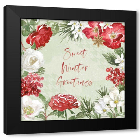 Rustic Season III Black Modern Wood Framed Art Print with Double Matting by Grove, Beth