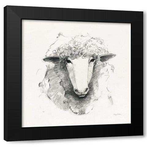 Life at Home VIII Vintage Cream Black Modern Wood Framed Art Print by Tillmon, Avery