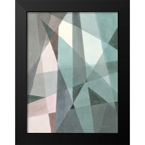 Light Angle I Black Modern Wood Framed Art Print by Nai, Danhui