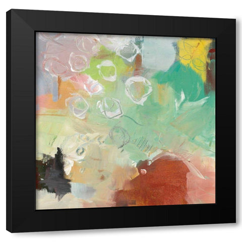 Summer Rising III Crop Black Modern Wood Framed Art Print with Double Matting by Urban, Mary