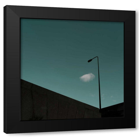 Urban Scene I Black Modern Wood Framed Art Print with Double Matting by Eichman, Andre