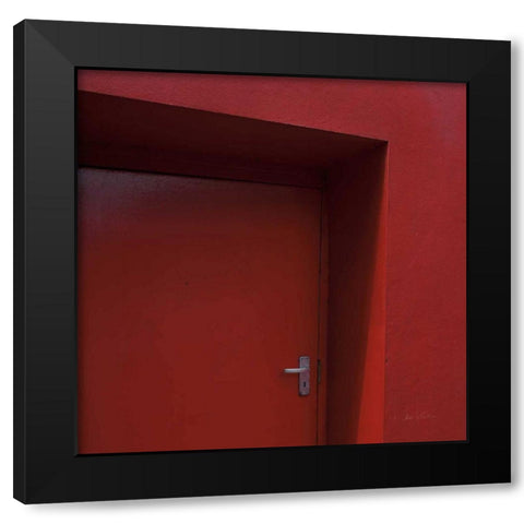 Urban Scene X Black Modern Wood Framed Art Print by Eichman, Andre