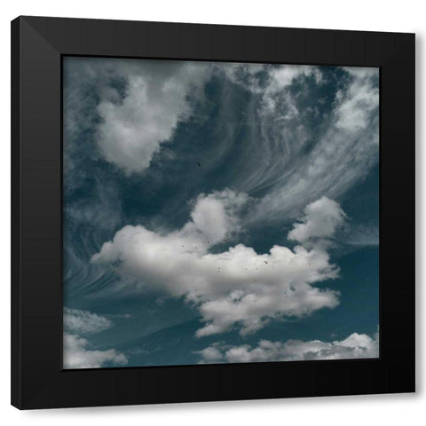 Clouds IV Black Modern Wood Framed Art Print by Eichman, Andre