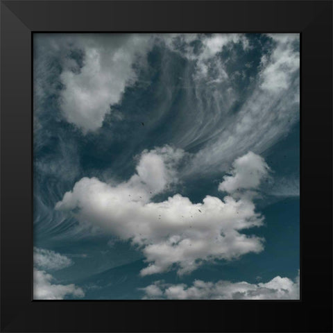 Clouds IV Black Modern Wood Framed Art Print by Eichman, Andre