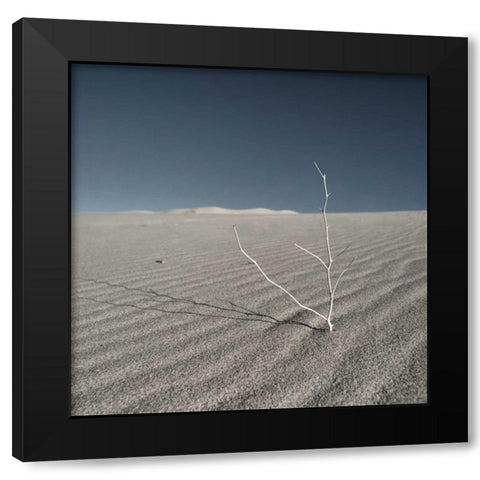 Sand Dunes I Black Modern Wood Framed Art Print by Eichman, Andre