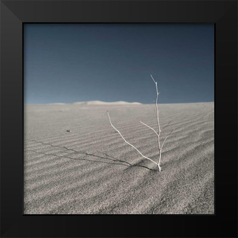 Sand Dunes I Black Modern Wood Framed Art Print by Eichman, Andre