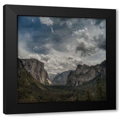Scenic Landscape I Black Modern Wood Framed Art Print by Eichman, Andre