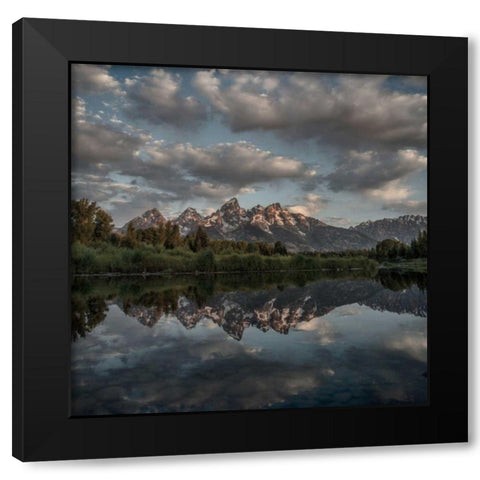 Scenic Landscape II Black Modern Wood Framed Art Print by Eichman, Andre