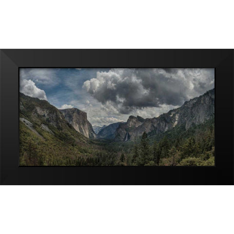 Scenic Landscape III Black Modern Wood Framed Art Print by Eichman, Andre