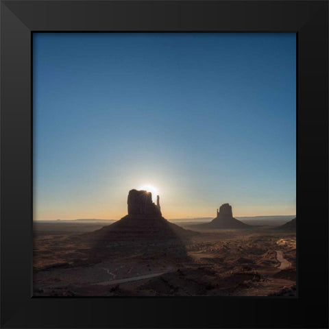 Scenic Landscape IV Black Modern Wood Framed Art Print by Eichman, Andre