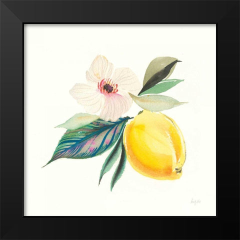 Citrus Summer III Black Modern Wood Framed Art Print by Rice, Kristy