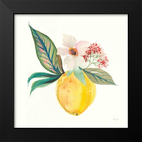 Citrus Summer IV Black Modern Wood Framed Art Print by Rice, Kristy