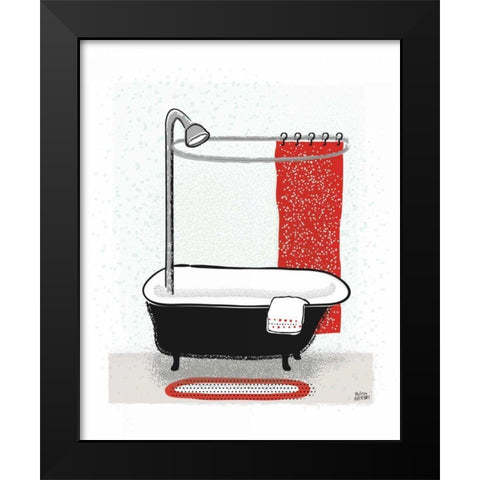 Bold Bath I Black Modern Wood Framed Art Print by Averinos, Melissa