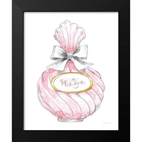 Glamour Pup Perfume II Black Modern Wood Framed Art Print by Grove, Beth