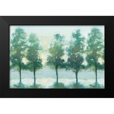 Dawn Processional Black Modern Wood Framed Art Print by Purinton, Julia