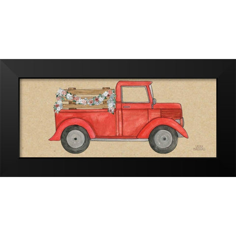 Loads of Love I Crop No Words Black Modern Wood Framed Art Print by Marshall, Laura