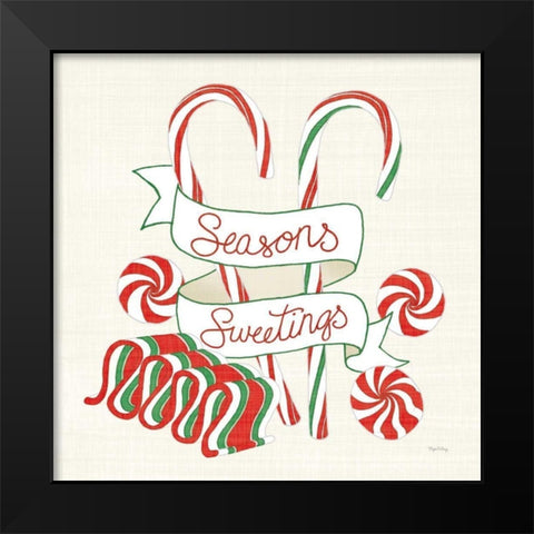 Seasons Sweetings I v2 Black Modern Wood Framed Art Print by DeNeige, Elyse