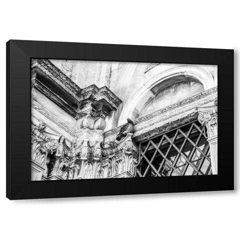Looking Up Black Modern Wood Framed Art Print with Double Matting by Aledanda