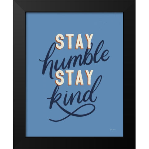 Everyday Sentiment III Black Modern Wood Framed Art Print by Thorns, Becky
