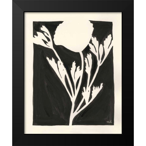 Joyful Spring II Black Black Modern Wood Framed Art Print by Hershey, Moira