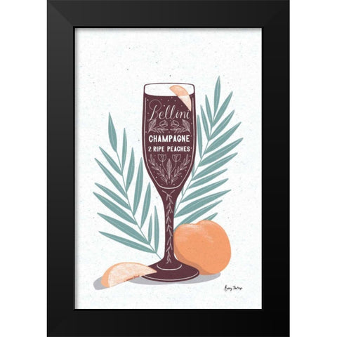 Fruity Cocktails I Black Modern Wood Framed Art Print by Thorns, Becky