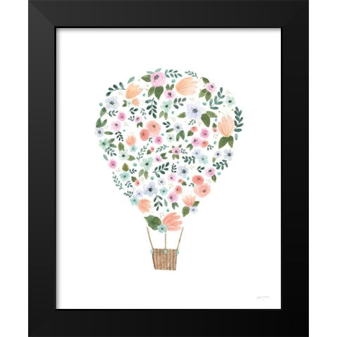 Lets Chase Rainbows VIII Black Modern Wood Framed Art Print by Jackson, Jenaya