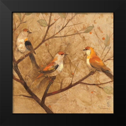 Checking In Black Modern Wood Framed Art Print by Hristova, Albena