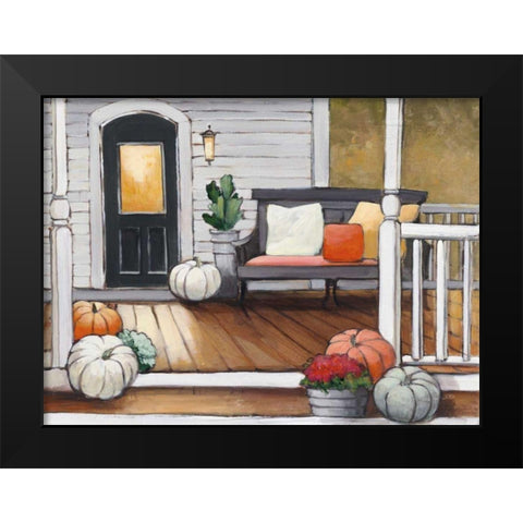 October Evening Black Modern Wood Framed Art Print by Purinton, Julia