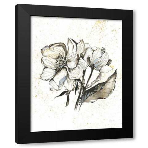 Elegance III MB Black Modern Wood Framed Art Print by Rice, Kristy