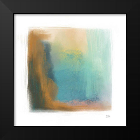 Soft Abstract I Black Modern Wood Framed Art Print by Averinos, Melissa