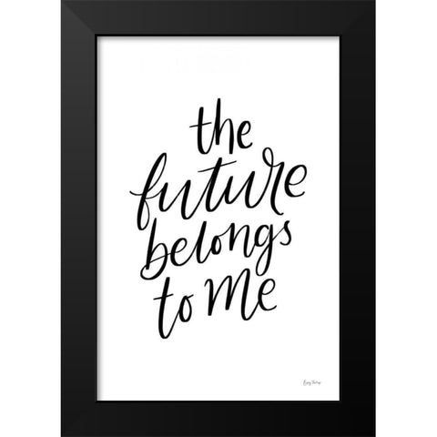 Graduation II Black Modern Wood Framed Art Print by Thorns, Becky