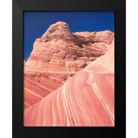 Coyote Buttes I Blush Black Modern Wood Framed Art Print by Majchrowicz, Alan
