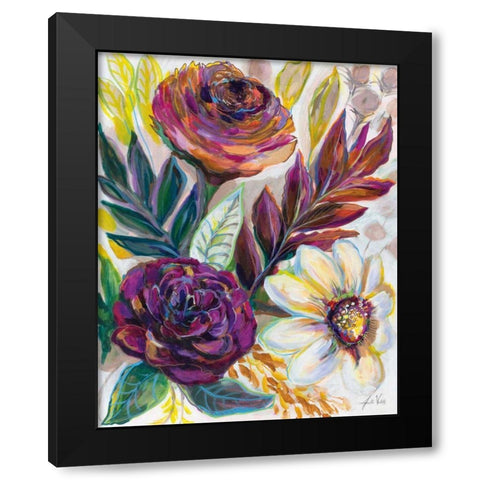 Festive Season III Black Modern Wood Framed Art Print with Double Matting by Vertentes, Jeanette