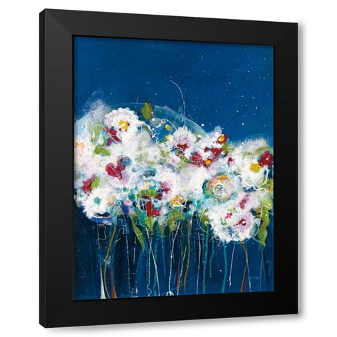 Garden Party I Black Modern Wood Framed Art Print with Double Matting by Griggs, Jan