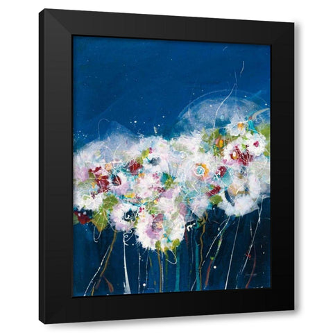 Garden Party II Black Modern Wood Framed Art Print by Griggs, Jan