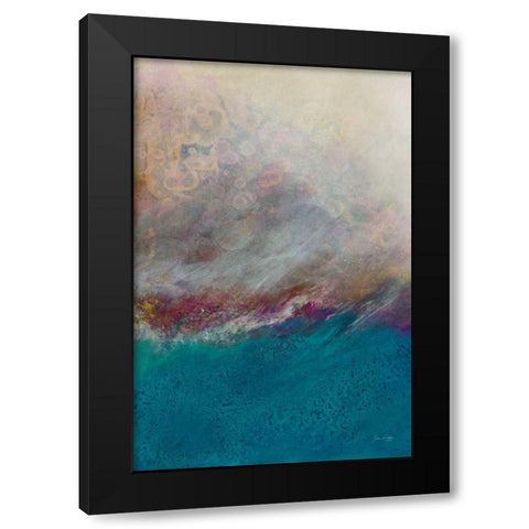 Ocean II Black Modern Wood Framed Art Print with Double Matting by Griggs, Jan