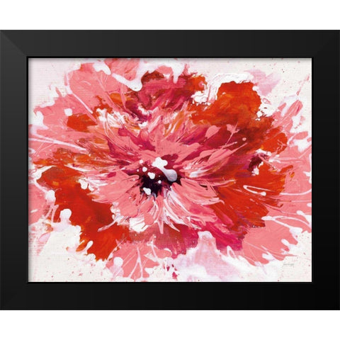 Color in Bloom Black Modern Wood Framed Art Print by Griggs, Jan