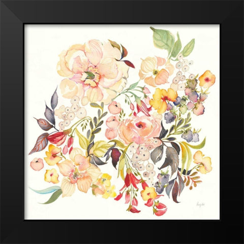 Succulent Desert I Black Modern Wood Framed Art Print by Rice, Kristy