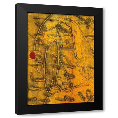 Tolkens of Today II Black Modern Wood Framed Art Print by Rhue, Piper