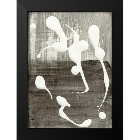Tolkens of Today IV Black Modern Wood Framed Art Print by Rhue, Piper