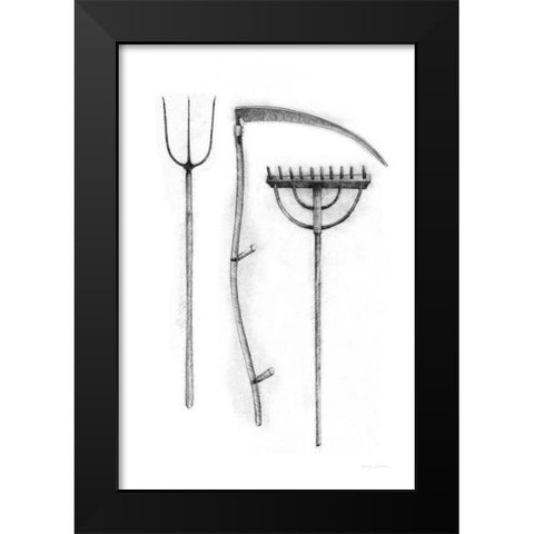 Farm and Garden VI Black Modern Wood Framed Art Print by Tillmon, Avery