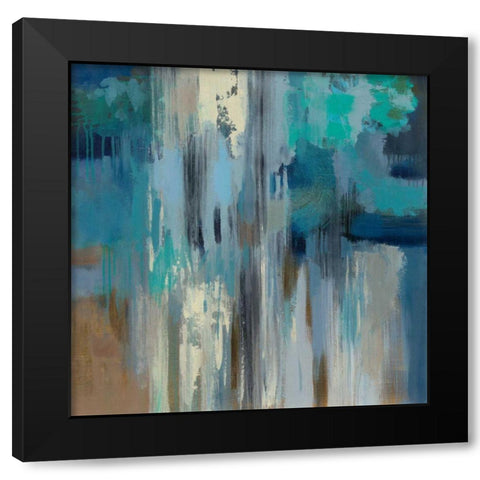 Fisherman Nets Black Modern Wood Framed Art Print by Vassileva, Silvia