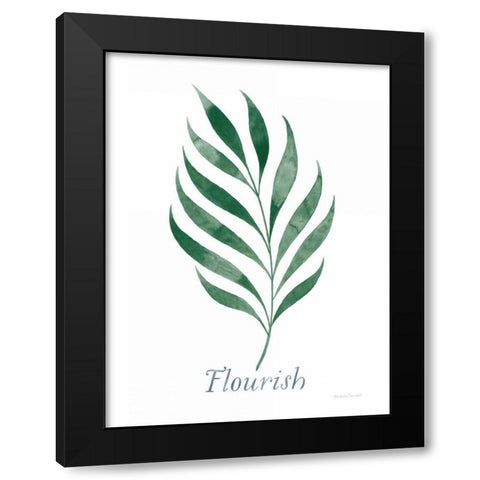 Botanic Inspiration I Black Modern Wood Framed Art Print with Double Matting by Snowdon, Alexandra