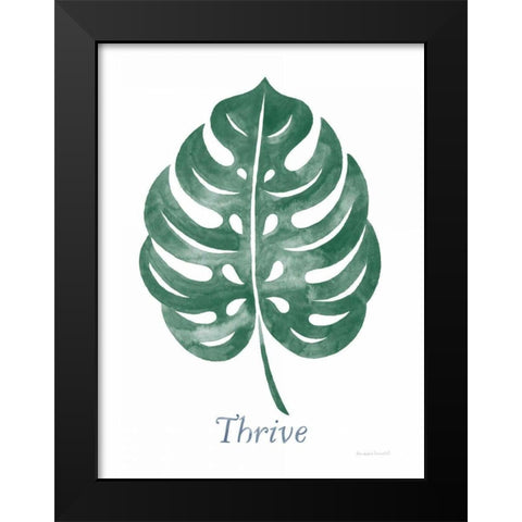 Botanic Inspiration IV Black Modern Wood Framed Art Print by Snowdon, Alexandra
