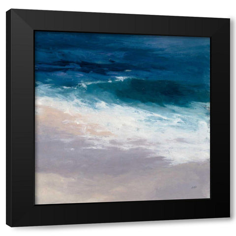 Evening Tide Black Modern Wood Framed Art Print by Purinton, Julia