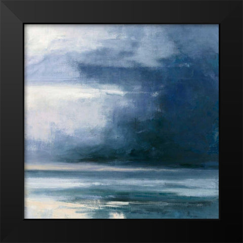 Night Journey Black Modern Wood Framed Art Print by Purinton, Julia