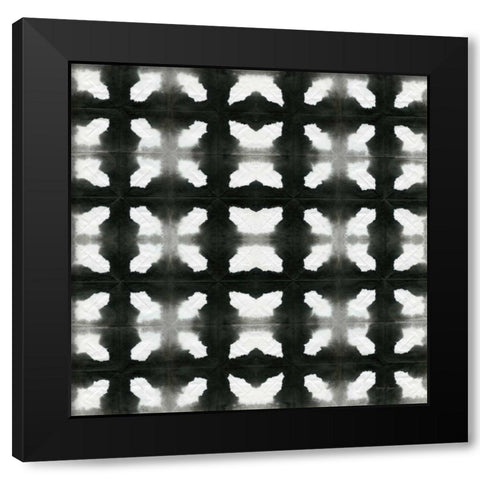 Aquarelle Black and White III Black Modern Wood Framed Art Print by Green, Nancy