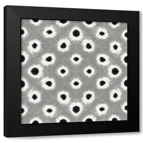 Aquarelle Black and White VII Black Modern Wood Framed Art Print with Double Matting by Green, Nancy