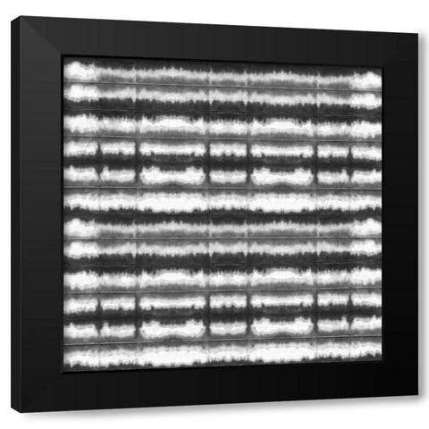 Aquarelle Black and White XI Black Modern Wood Framed Art Print by Green, Nancy